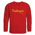 thumbnail image 1 of W Republic 556-240-RED-02 Tuskegee University T-Shirt Col Rond Script pour Hommes, Rouge - Moyen, 1 of 1