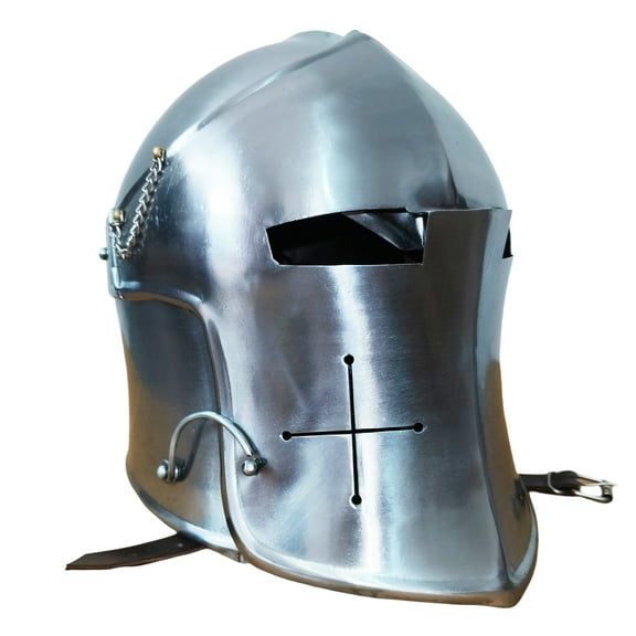 Medieval  Barbute Knights Helmet Templar Crusader Barbuta Knight Helm