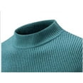 thumbnail image 4 of uikmnh Male Autumn and Winter Casual Assorted Colors Long Sleeve Outdoor Knitted Wool Sweater Top, 4 of 6