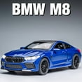 thumbnail image 2 of 1:32 BMW M8 IM Supercar Alloy Diecasts & Toy Vehicles Metal Toy Car Model Sound and light Collection Kids Toy, 2 of 9
