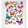 thumbnail image 1 of Adhesivo De Pared Instantáneo Para Decoración Del Hogar, Fácil De Despegar Y Pegar, Adhesivos Coloridos Para Guardería De Mariposas #3005, 1 of 3