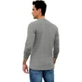 thumbnail image 6 of Iceglad Mens Fashion Casual Front Placket Basic Long Sleeve Henley T-Shirts, 6 of 10