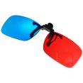 thumbnail image 1 of Artibetter Gafas 3D Rojas Y Azules Con Clip Para Películas De Cine En Tv 3D, Visualización De Dvd, Películas Caseras (Sin Marco De Vidrio), 1 of 5