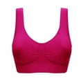 thumbnail image 2 of ZenCart Seamless Sports Bras for Women Built Up Brassiere Tank Top Wireless Stretch Yoga Bra with Removable Pads, 2 of 8