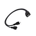 thumbnail image 4 of sweethay Cable Interfaz USB OTG Carga Cable de audio Durable Accesorio de teléfono confiable Reproductor de DVD para computadora portátil Coches Audio Electrónica, 4 of 6