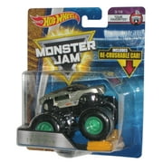 Hot Wheels Monster Jam (2017) Alien Invasion Tour Favorites Toy Truck 3/19 with Re-Crushable Car
