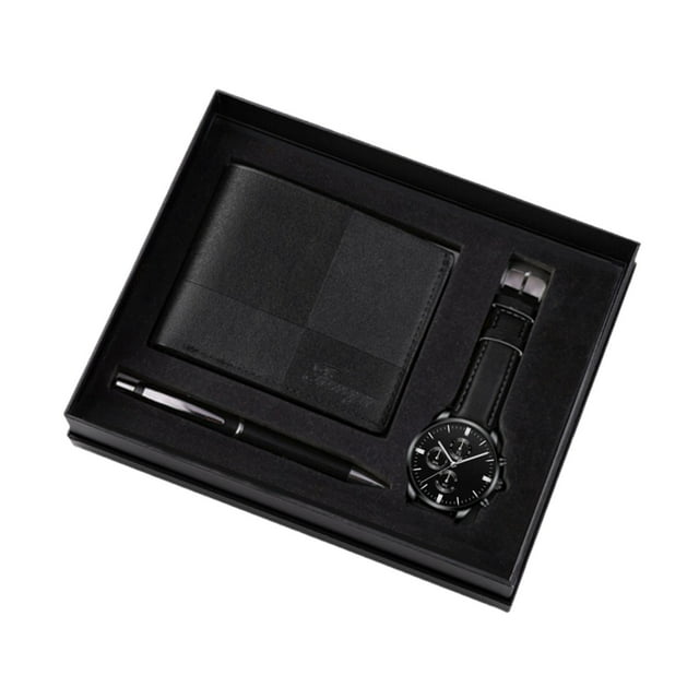 TISHITA Men's Gift Set Beautifully Creative Decor Gift Box for Male Father's Day Him Black