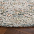 thumbnail image 3 of SAFAVIEH Metro Phyliss Medallion Area Rug, Teal/Green, 6' x 6' Round, 3 of 10