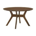 thumbnail image 3 of Lexicon Edam 5-Piece Mid-Century Wood Dining Set in Light Oak/Gray, 3 of 7