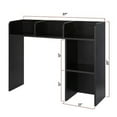 thumbnail image 2 of Classic Desktop Bookshelf - Black, 2 of 5