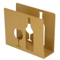 thumbnail image 2 of 2 Pcs Porte-Serviettes en Acier Inoxydable Autoportant Cuisine Restaurant Porte-Serviettes en Papier Décor pour Table Verre à Vin Rouge, 2 of 14