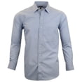 thumbnail image 2 of Monsieur Camisa de Vestir Regular Fit  Gris, 14.5" Cuello 32" Manga Monsieur 13054X, 2 of 4