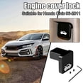 thumbnail image 2 of Silvery Hood Release Handle Repair Kit fit for Honda CIVIC Ridgeline Element K7 X6W7, 2 of 9