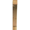 thumbnail image 5 of Ekena Millwork 4"W x 24"D x 28"H Thorton Block Rough Sawn Bracket, Western Red Cedar, 5 of 25
