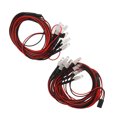 thumbnail image 1 of Rc Car Led Lights§rc Car Light Kit§rc Car Light Accessories§universal Rc Car Lights§8 Led Rc Lighting Kit§rc Led Light For  2PCS RC Car Lights Set Universal 5mm 8 LED RC, 1 of 8