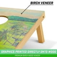 thumbnail image 6 of GoSports 4'x2' Regulation Size Premium Wood Cornhole Set - Golf Themed Design, 6 of 6