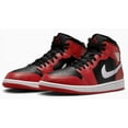 thumbnail image 2 of Men's Jordan 1 Mid Black/White-Gym Red (DQ8426 061) - 9.5, 2 of 5