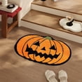 thumbnail image 2 of Big Sale ! Nomeni Carpet,Polyester Carpet,Halloween Bath Mat Tufted Rug Non Slip Floor Mat for Bathroom Kitchen Rug Soft Absorbent Bath Tub Carpet Room Decor Halloween Supplies Yellow, 2 of 4