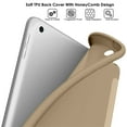 thumbnail image 4 of DuraSafe Cases iPad 6th 5th Gen Air 2nd 1st 9.7 Inch [ iPad 5th 6th Air 2nd 1st ] MP242LL/A MP252LL/A MPGA2LL/A MRM52LL/A MR702LL/A MR6Y2LL/A Soft Silicone Shock Proof Magnetic Flip Case - Gold, 4 of 7
