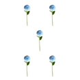 thumbnail image 2 of Baohd 1/2/3/5 10pack/lot Realistic Appearance Artificial Flower For Party Decor And Home Decor Light Blue 5PCS, 2 of 6