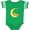 Football Green and White, variant on Inktastic Tabby Kitty Lunar Love Boys or Girls Baby Bodysuit