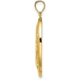 thumbnail image 2 of 14k Yellow Gold w/Rhodium #1 MOM Oval Charm - 28.3mm, 2 of 6