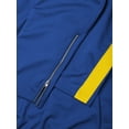 thumbnail image 5 of Hat and Beyond Mens Premium Stripe Track Pants Slim Fit Two-Tone Jogger Pants, 5 of 6