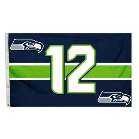 Seattle Seahawks 3'x5' Flag - 12th Man