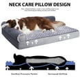 thumbnail image 6 of 36" Soft Pet Couch Bed for Large Dogs Soft Dog Bed Sofa with Egg Crate Foam, 6 of 8