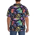 thumbnail image 3 of Kdxio Men's Hawaiian Shirt for Men Short Sleeve Shirt Colorful Animals Summer Casual Holiday Beach Button Down T-Shirts, 3 of 5