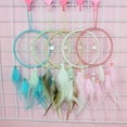 thumbnail image 3 of Fairnull 1 Set Dream-catcher Making Kit Exquisite Wide Application Wire DIY Decorative Hanging Crochet Kit for Gift, 3 of 9