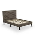 thumbnail image 6 of East West Furniture 2-piece Wood Bedroom Set in Brown/Distressed Jacobean, 6 of 8