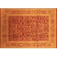 thumbnail image 1 of Ahgly Company Indoor Rectangle Oriental Orange Traditional Area Rugs, 4' x 6', 1 of 4