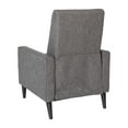 thumbnail image 6 of Flash Furniture Ezra Ezra Fabric Push Back Recliner, Gray, 6 of 14