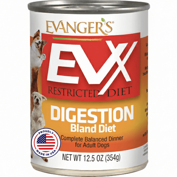 EVX Restricted Diet Digestion Bland Diet Canned Dog Food 12.5oz