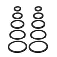 thumbnail image 4 of Juego de anillos de bloqueo de hierba para pecera, canal flotante para plantas de acuario, fácil de usar, EVA, portátil, intercepta plantas flotantes, Negro, 4 of 8