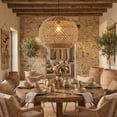 thumbnail image 4 of LittleGlovo Bohemian Rattan Pendant Light Fixture 5-Light Woven Rope Chandelier, 4 of 15