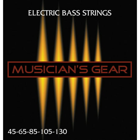 Musician's Gear Electric 5-String Nickel Plated Steel Bass