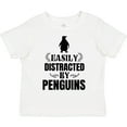 thumbnail image 3 of Inktastic Easily Distracted by Penguins Boys or Girls Toddler T-Shirt, 3 of 5