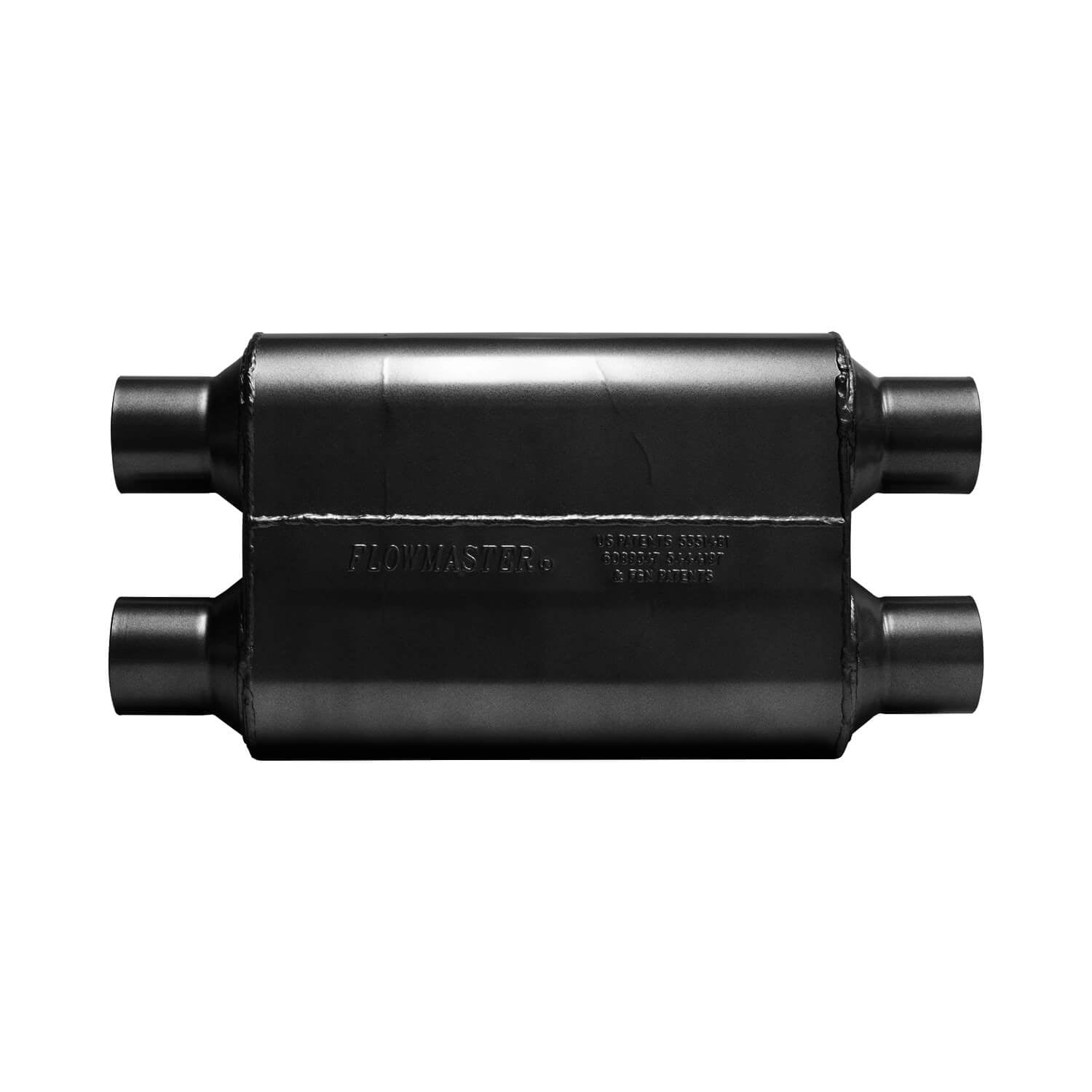 Flowmaster 425404 40 Series Muffler - 2.50" IN(D)/OUT(D) - Aggressive Sound