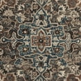 thumbnail image 5 of SAFAVIEH Aspen Lance Oriental Wool Area Rug, Charcoal/Light Brown, 7' x 7' Square, 5 of 6