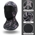 thumbnail image 2 of Máscara de esquí de invierno Balaclava Bodvera para hombre y mujer, paquete de 2, 2 of 7