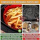 thumbnail image 4 of 2-pack Air Fryer Silicone Pots, 8 Inch Silicone Air Fryer Basket, Food Safe Air Fryers Oven Accessories, Thin, Red, 4 of 5