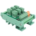 thumbnail image 1 of Terminal Block,DIN Rail And Panel Mounting Switch Control 3-Wire 6-Channel  Power Distribution Module Breakout Acquisition Board KP-6L-Gther-C, 1 of 8