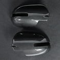 thumbnail image 4 of Rearview Mirror Cover, Abs+carbon Fiber Rearview Mirror Cover Side Mirror Cover Rearview Mirror Box Suitable For Outlander 13-16, 4 of 5