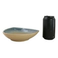 thumbnail image 5 of Set Of 5 Blue River Ao Nagashi Appetizer Salad Triangular Deep Serving Plates, 5 of 9