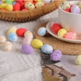 thumbnail image 5 of Mdesiwst 50Pcs Colorful Foam Artificial Eggs Spotted Surface Easter Eggs Decorations DIY Crafts Home Ornament, 5 of 5