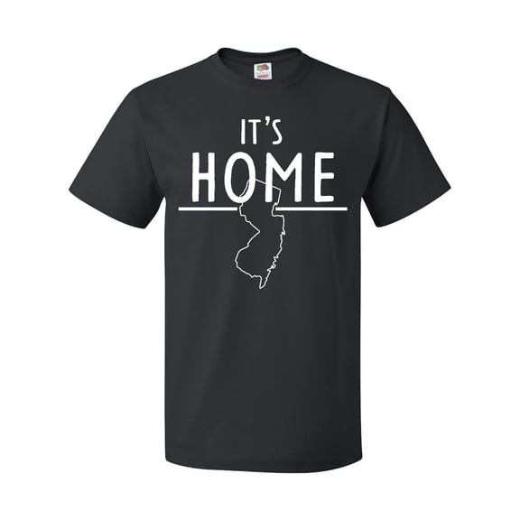 Inktastic It's Home- State of New Jersey Outline T-Shirt