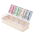 thumbnail image 3 of Caja de especias ANGGREK Contenedor de almacenamiento Duradera Tamaño Compacto, 3 of 8