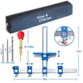 thumbnail image 3 of Empuñadura para gabinete Jig King & Charles con punzón, 3 of 6